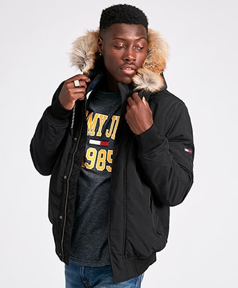 tommy hilfiger coat footasylum