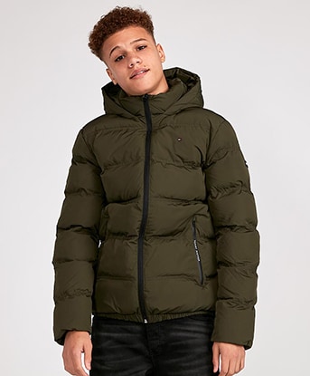 nike puffer jacket junior