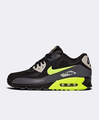 nike air max 90 black and green