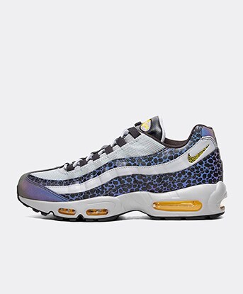 nike multi animal print air max 95 trainers