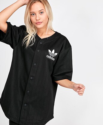 adidas baseball shirt womens