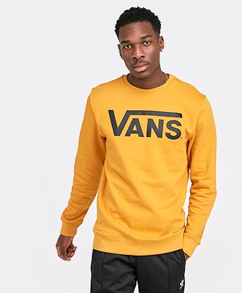 vans yellow jumper