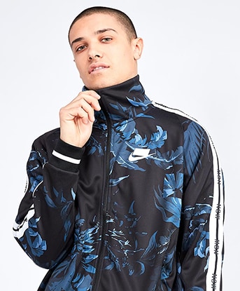 nike all over print windrunner jacket