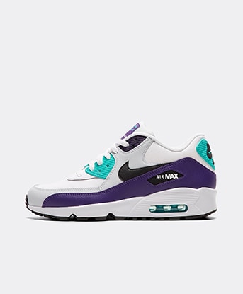 junior air max 90 leather trainer