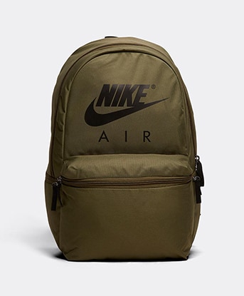 nike army green backpack