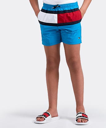 tommy hilfiger kids swim shorts