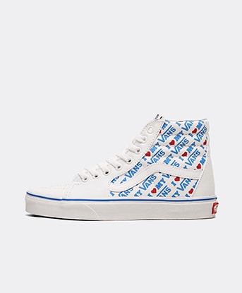 vans with heart face