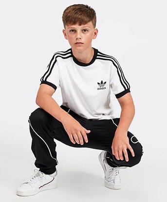 boys adidas shorts and tshirts