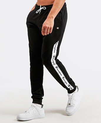 champion tape fleece joggers