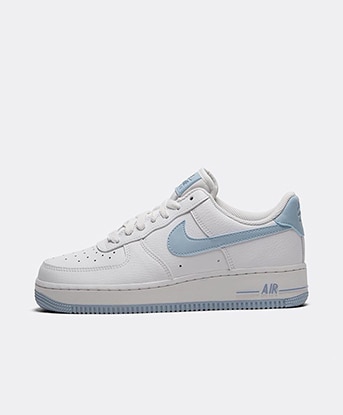 nike air force white with blue tick