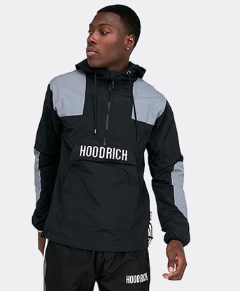 hoodrich armour overhead windrunner jacket