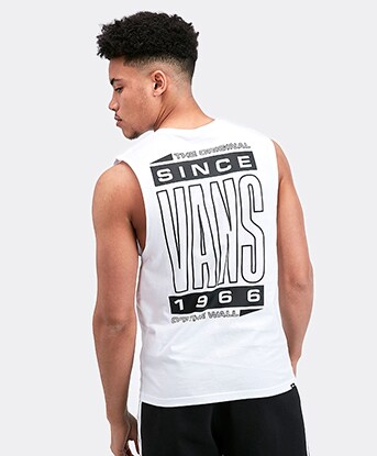 vans vest top mens
