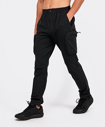 under armour wg woven cargo track pants