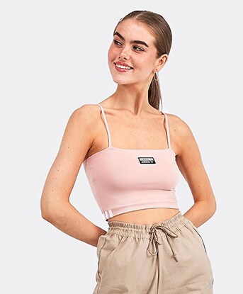 adidas originals ribbed bra top