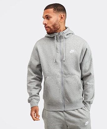 nike grey and red tracksuit