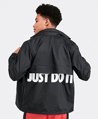 nike just do it woven jacket