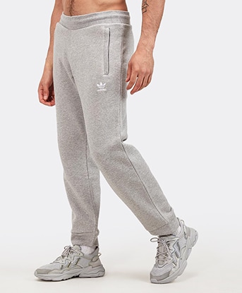 mens adidas joggers grey