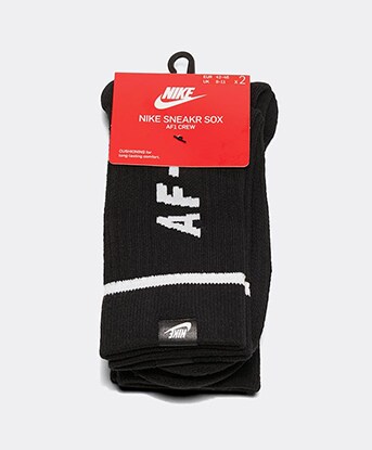 nike crew socks with air force 1