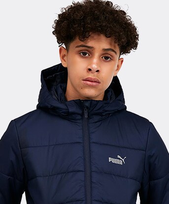 puma padded jacket junior