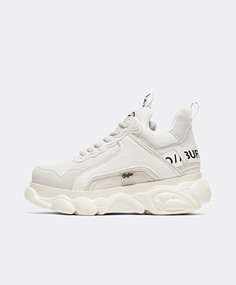 cream buffalo shoes