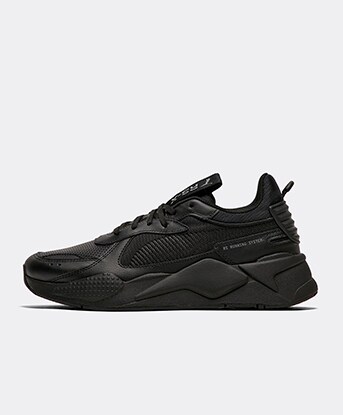 all black puma trainers