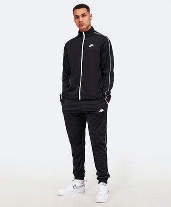 blue and grey nike tracksuit