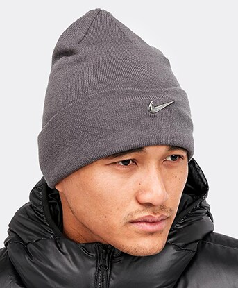 nike swoosh beanie