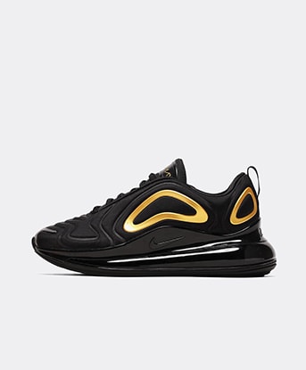 nike 720s black and gold