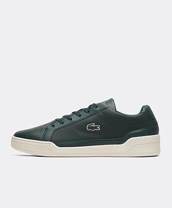 lacoste challenge leather trainer