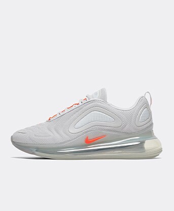 nike 720 white and orange