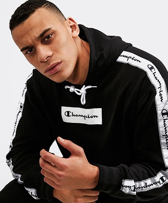 champion evo taped hoodie