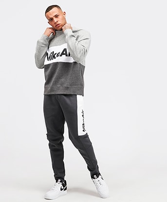 nike air cut and sew fleece pant