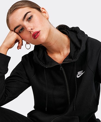 nike khaki hoodie womens