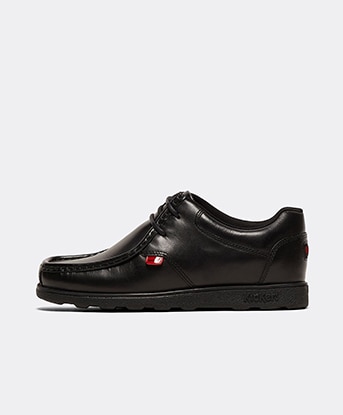 Junior Fragma Lace 2 Eye Leather Shoe