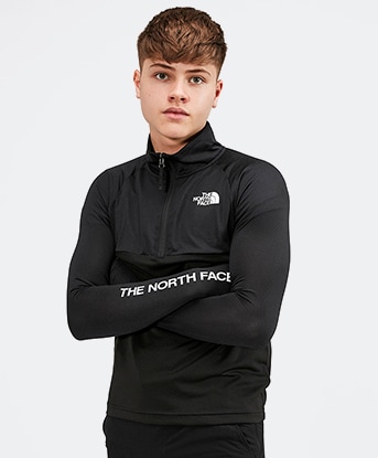 the north face track top