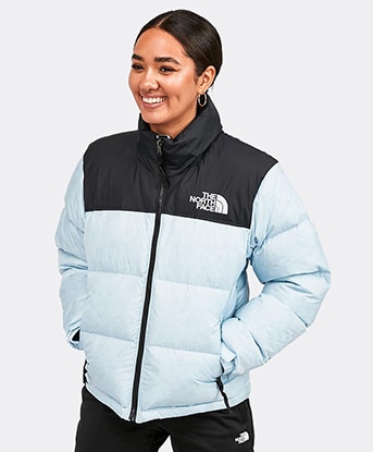 north face jacket blue