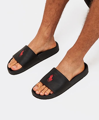 Men's Slides and Flip Flops | Nike, Boss, Lacoste | Footasylum