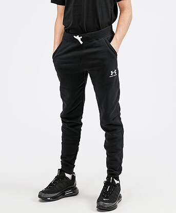 under armour fleece track pants junior