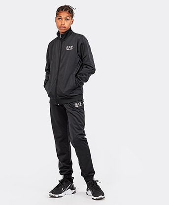 ea7 tracksuit junior sale