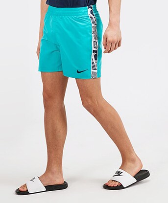 nike tape swim shorts
