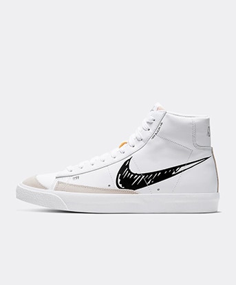 nike blazer trainers white