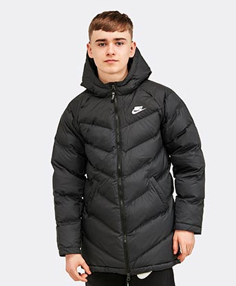 nike puffer jacket junior