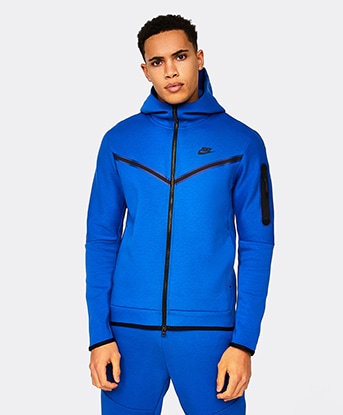 nike royal blue tracksuit