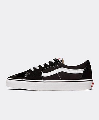 black van low tops