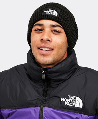 Box Logo Pom Beanie Hat