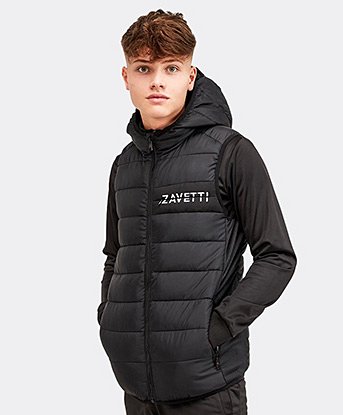 ea7 bodywarmer with hood