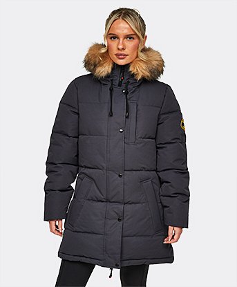 Womens Goshawa Puffer Parka Jacket
