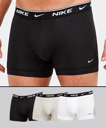 3 Pack Waistband Trunk Boxer
