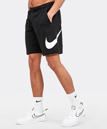 black nike shorts