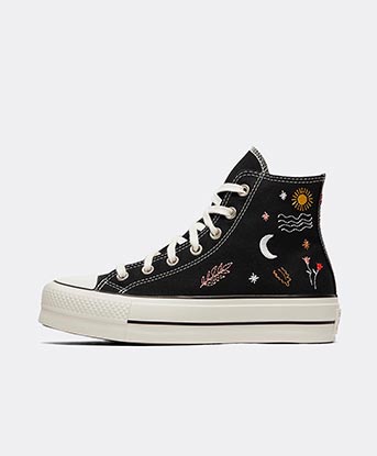 junior converse high tops black